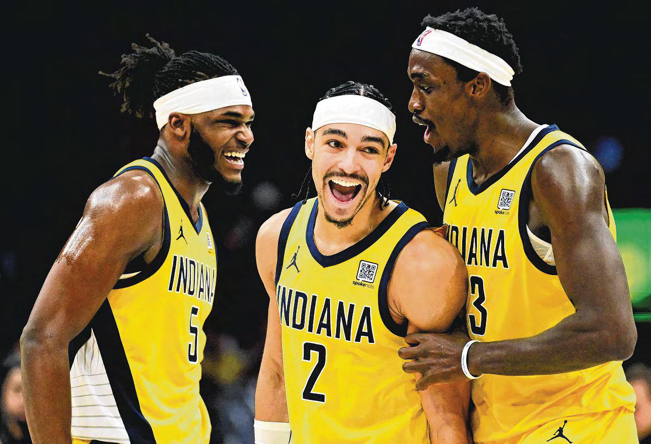 PACERS 'PLAY HARD' IN CAVS WIN