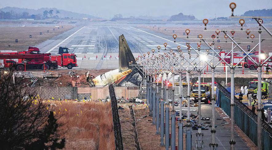 S. Korea plans to overhaul airport structures after fatal Jeju Air crash