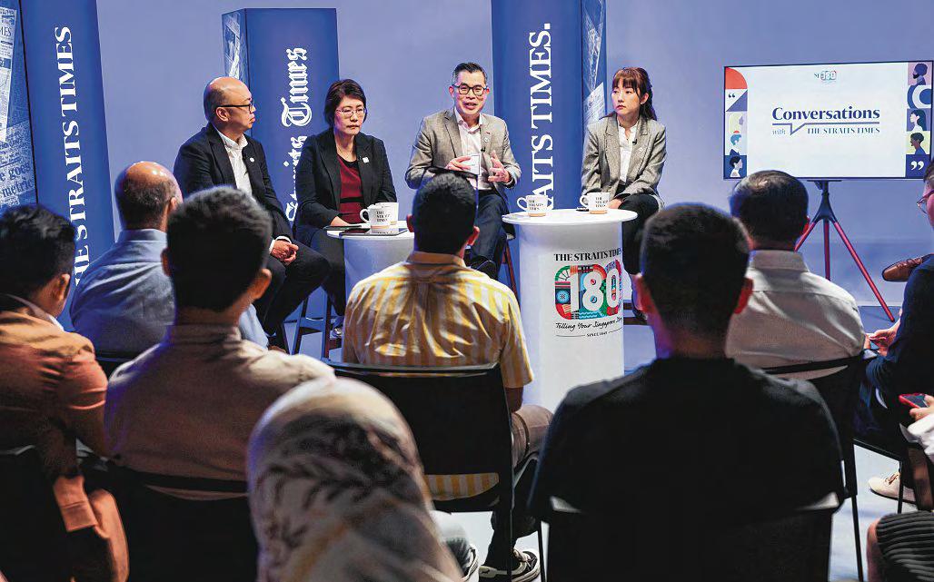 Conversations with The Straits Times Year-long series of discussions kicks off with non-profit sector