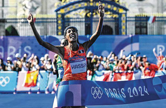 Olympic champion Hassan wants to 'enjoy' London race