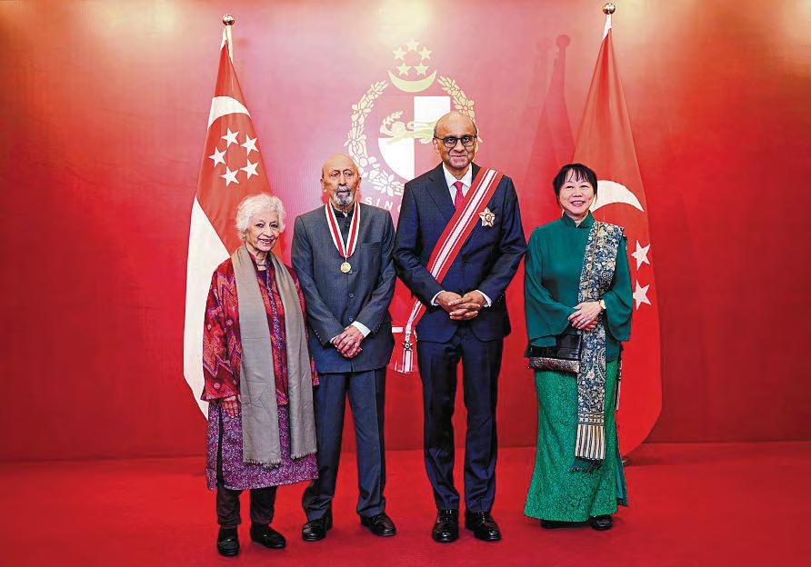 Indian industrialist Tarun Das receives honorary Singapore citizenship