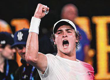 Fonseca, 18, offers a sign of tennis' powerful future: A 181kmh forehand