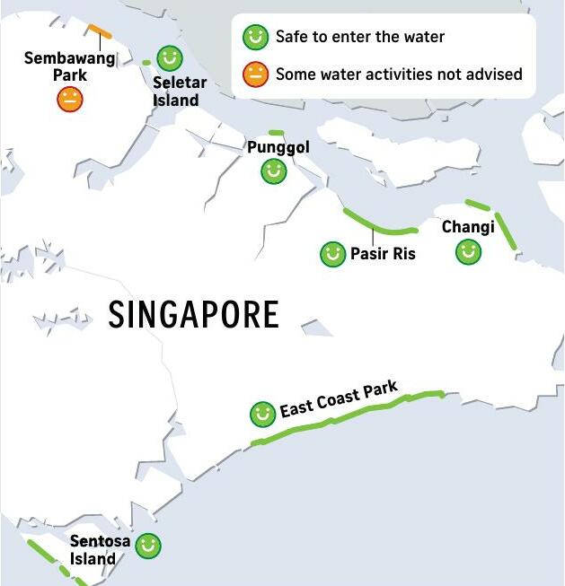 Sembawang Park Beach unsafe for swimming: NEA