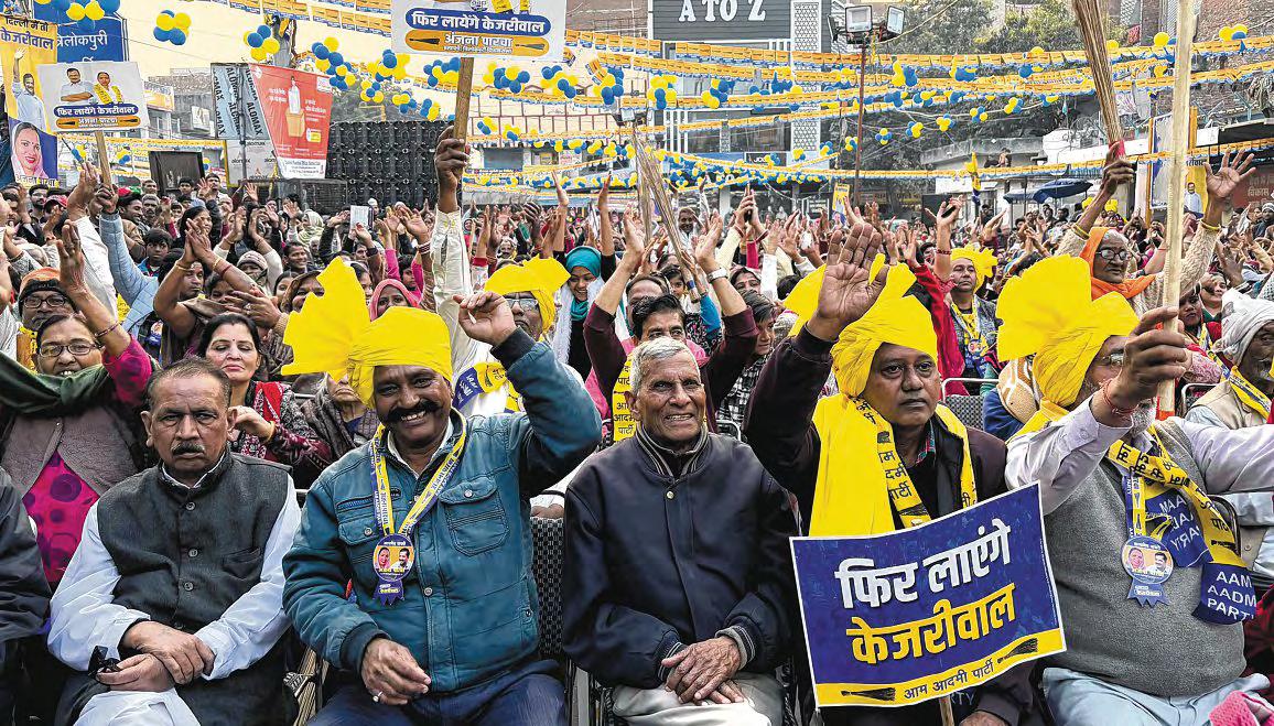 Parties dangle goodies to woo Dehli voters, brush off concerns about funding