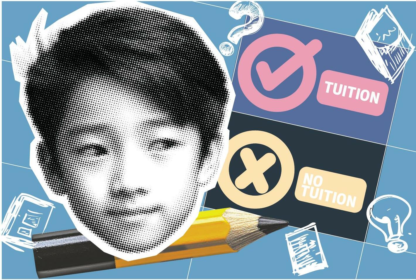 My kids get to decide if they want to have tuition