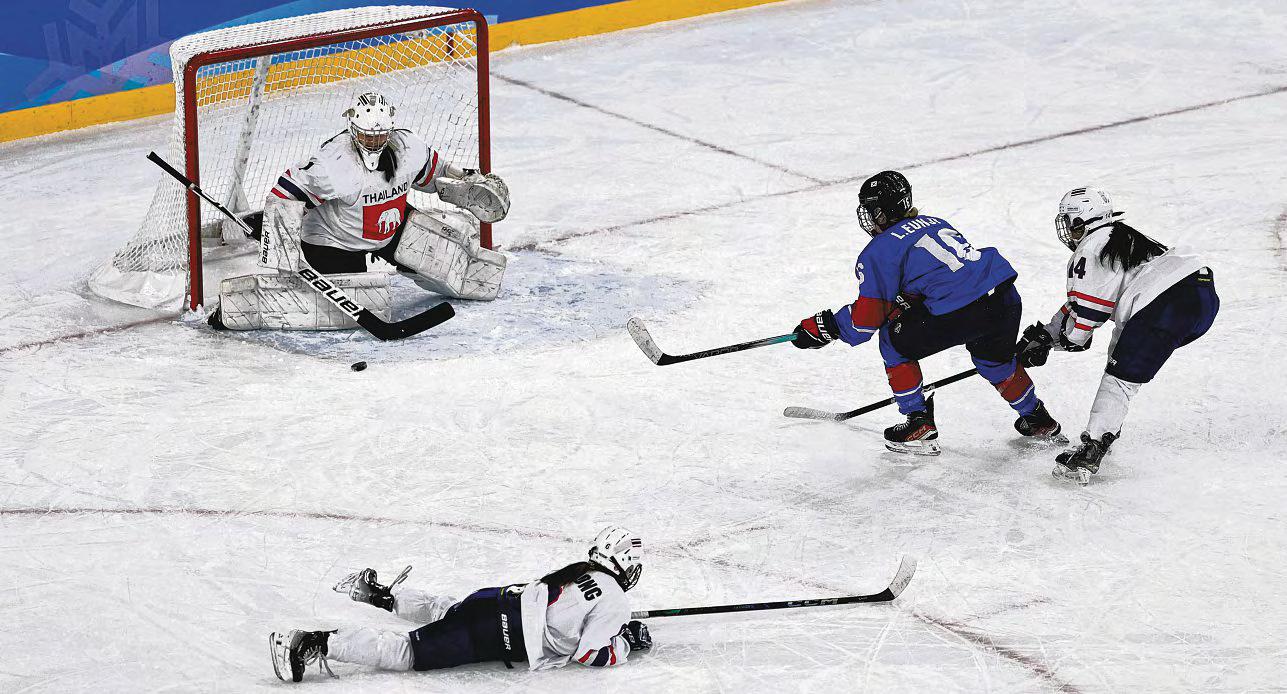 S'PORE 'BELONGS' ON WINTER SPORTS STAGE