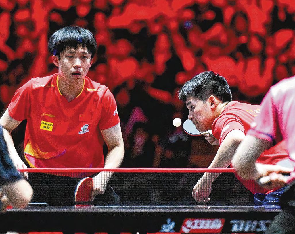 CLEAN SWEEP IS NEXT AFTER DOUBLES DOUBLE
