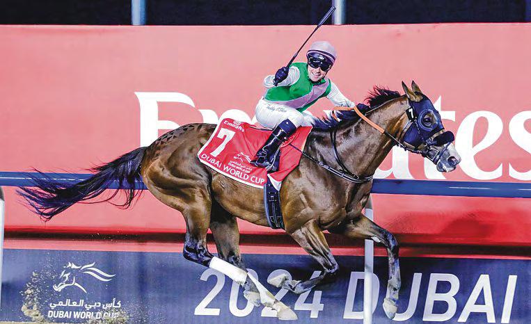 STAR-STUDDED FIELD GEAR UP FOR THE WORLD'S RICHEST RACE