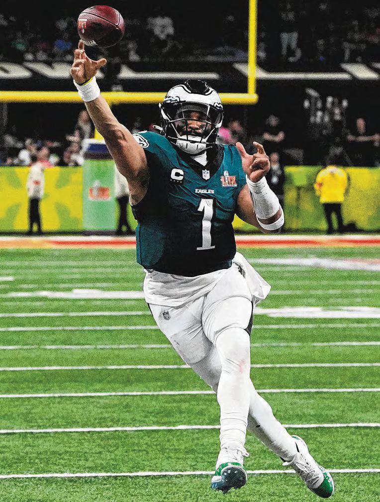 Super Bowl MVP Hurts puts team before self