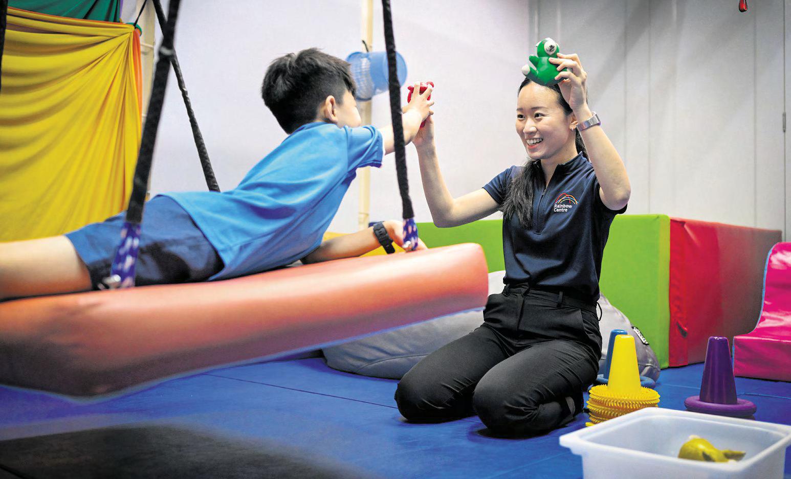 Helping students with disabilities Her patience builds their confidence