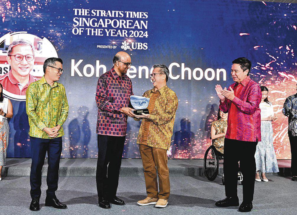 Dignity Kitchen founder Koh Seng Choon named ST Singaporean of the Year 2024