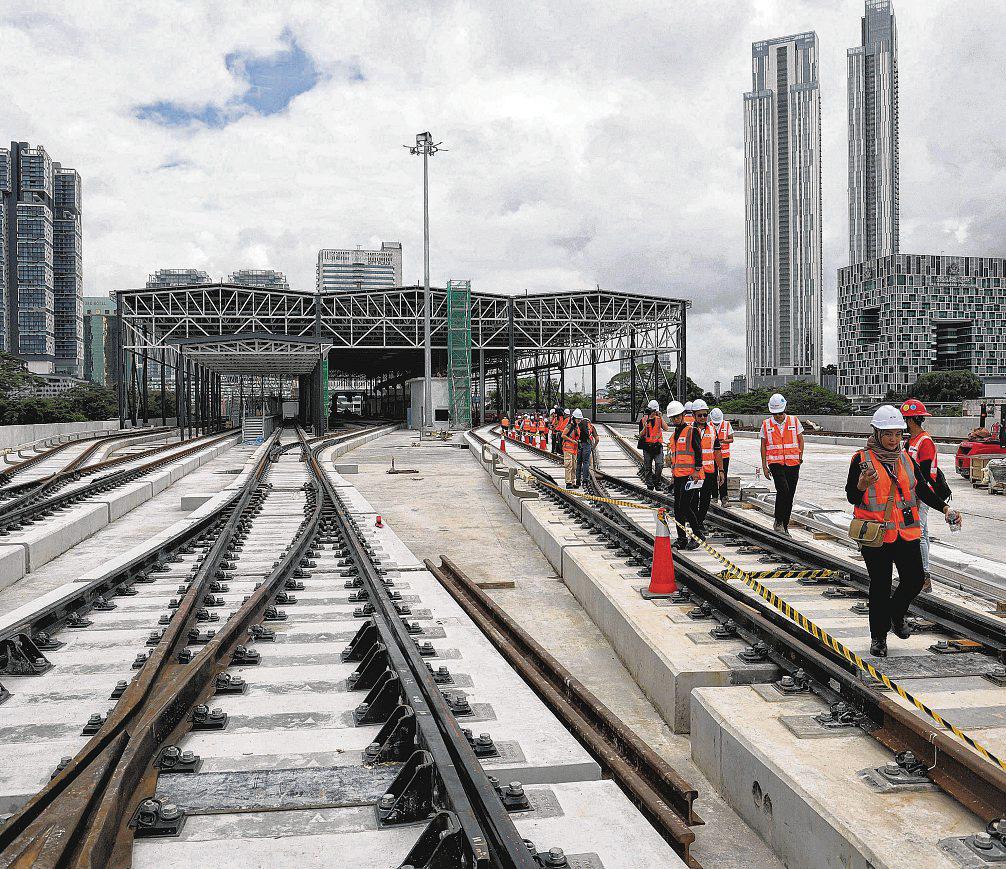 JB-S'pore RTS Link systems 50% complete; cross-border tracks to be ready by July