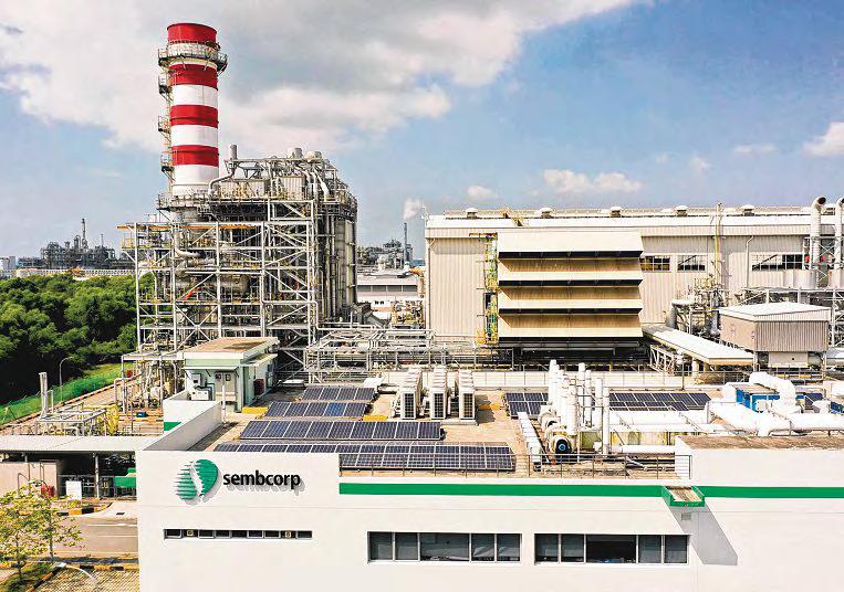 Sembcorp full-year profit up 7%; final dividend more than doubles