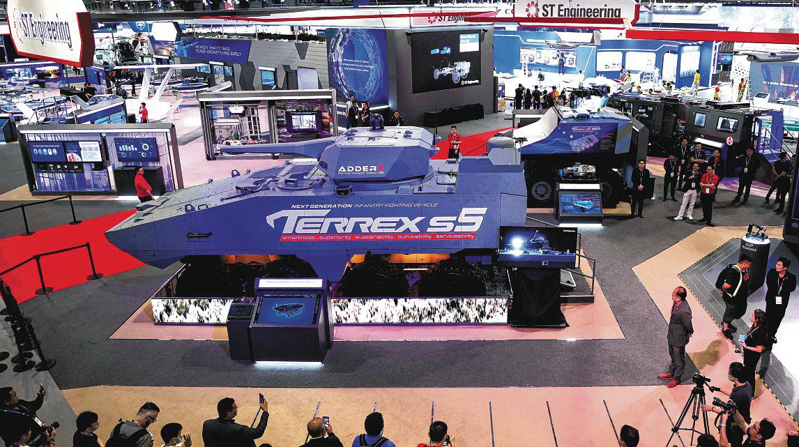 ST Engineering shares hit new high on record results