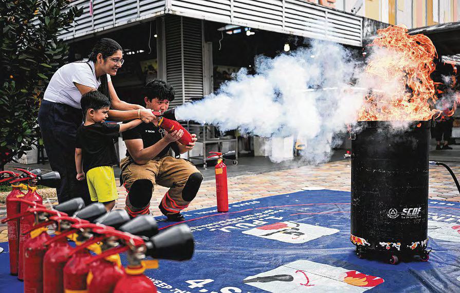 Jalan Besar introduces fire safety 'kakis' for seniors