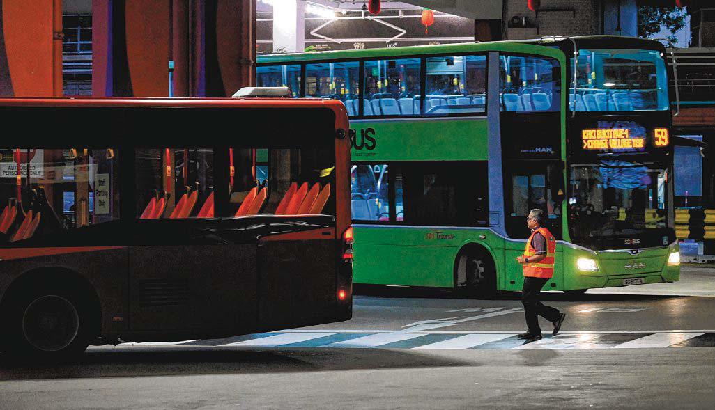 Capping run times among moves to enhance bus safety