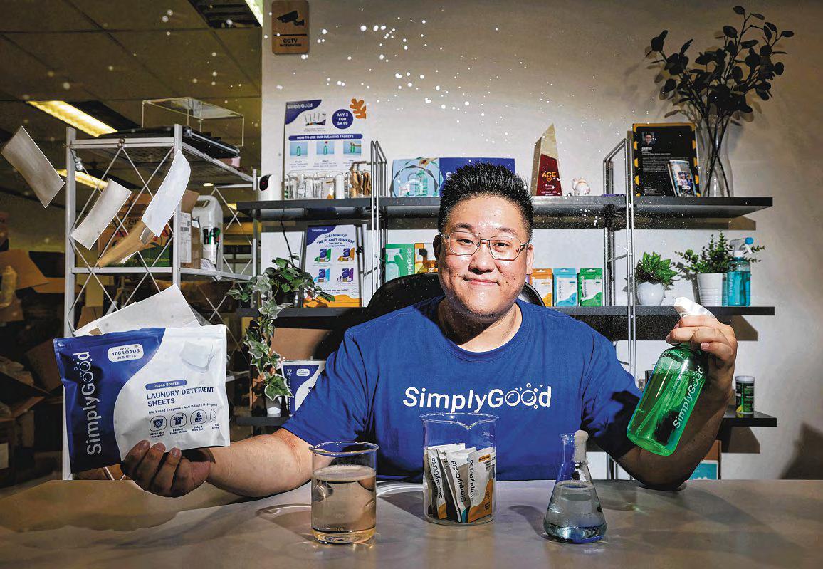 He Wants to Eliminate Plastics in Cleaning Sector to Help Planet