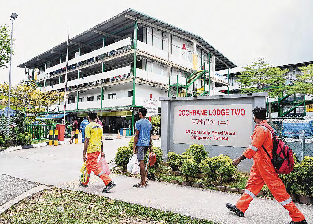 Firms rush to rehouse workers in 2 Sembawang dorms before April closure