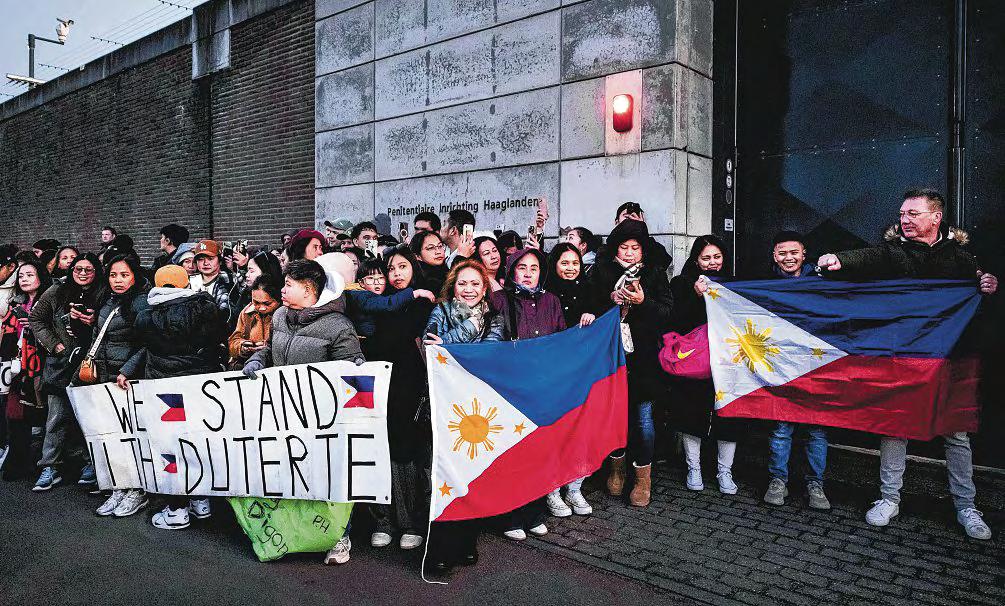 Former Philippine president taken into custody by ICC