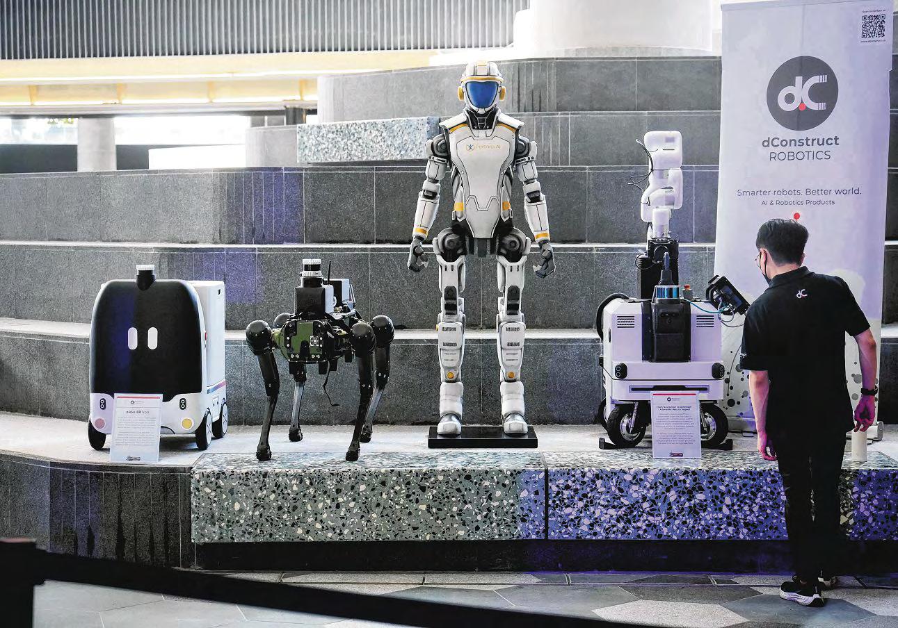 Humanoids, nurse bots, remote forklifts on show at robot expo