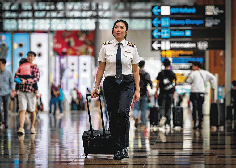 Former SIA flight attendant's journey from cabin to cockpit