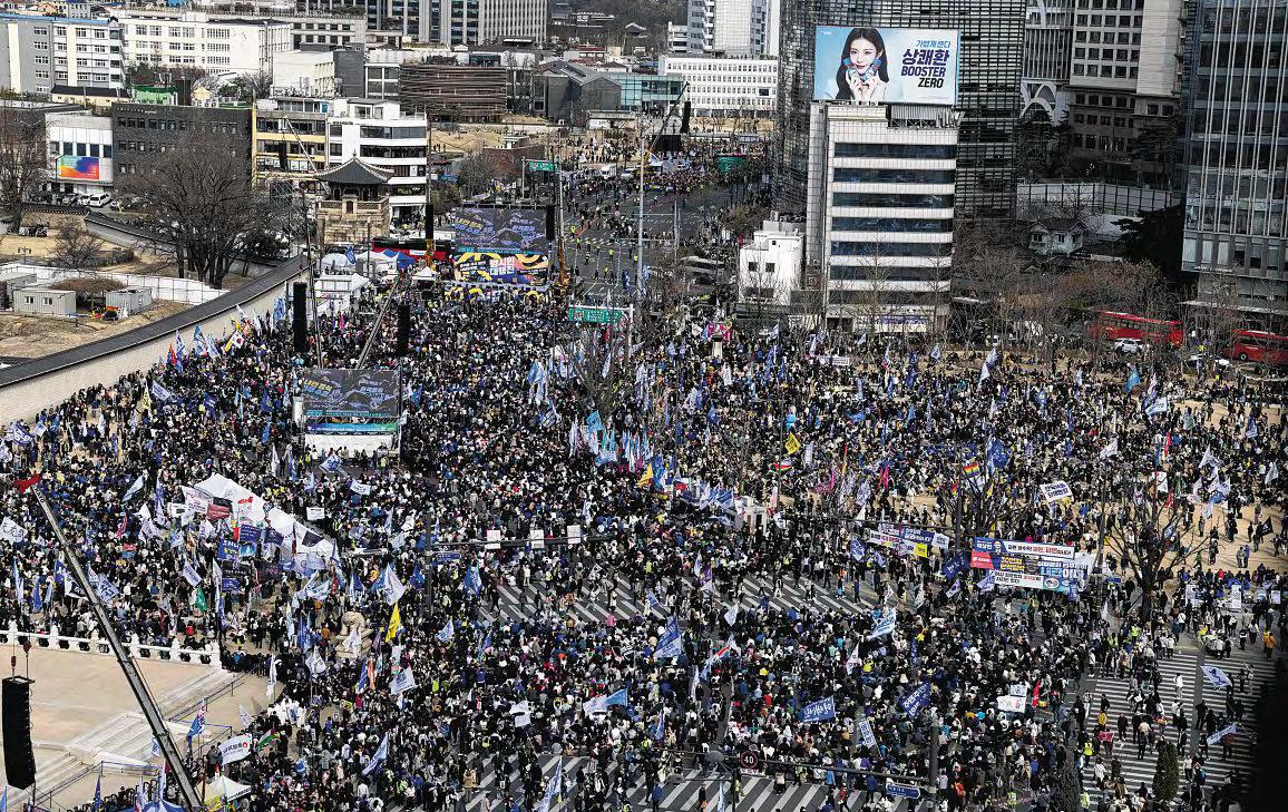 Protests Intensify as Ruling on Yoon's Impeachment Nears