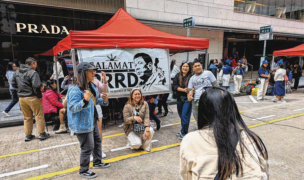 Filipinos in HK unhappy with ex-president's arrest