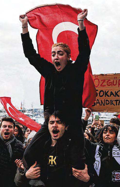 Protests Continue for Second Day in Turkey After Arrest of Istanbul Mayor