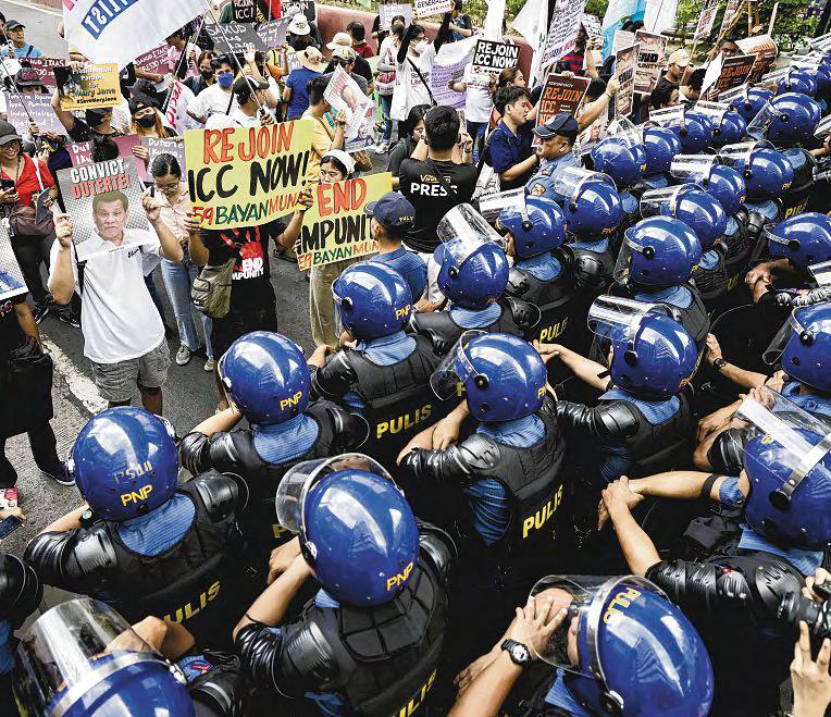 Philippines govt defends ex-president's arrest before the Senate