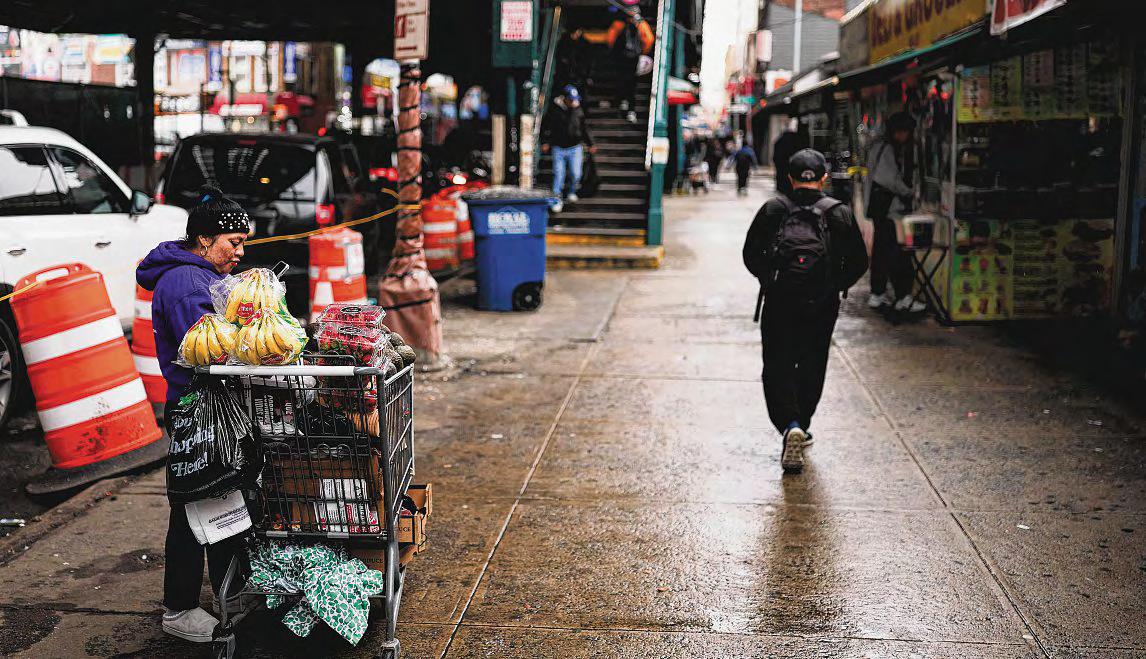Migrant economy in New York wilts amid fears of raids