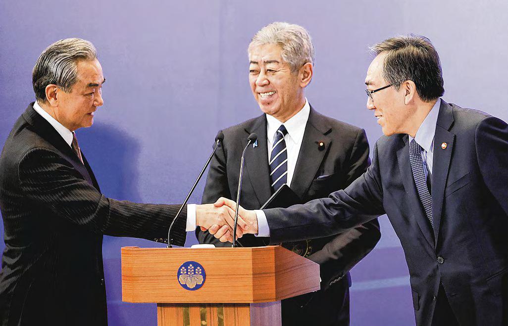 Shadow of Trump pushing Japan, China and S. Korea closer together