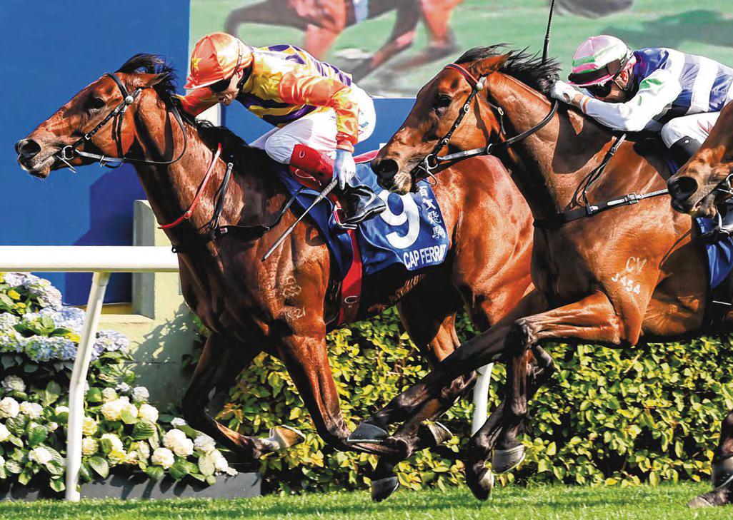 Cap Ferrat Sheds Maiden Tag in a HK Derby Upset