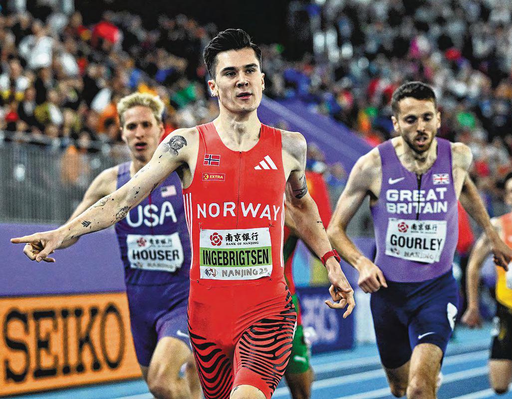 Ingebrigtsen Achieves Special Indoor Double Feat