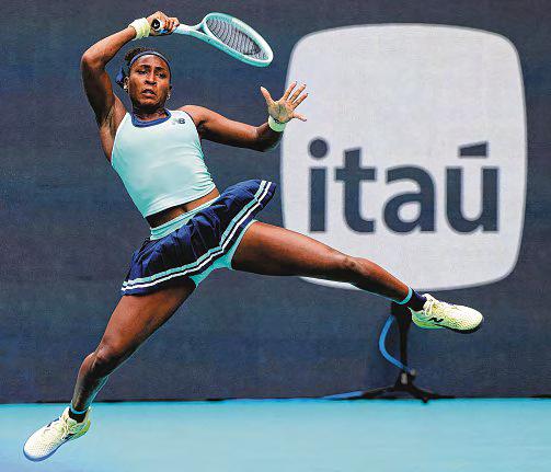 Gauff Sets Miami Last-16 Age Record