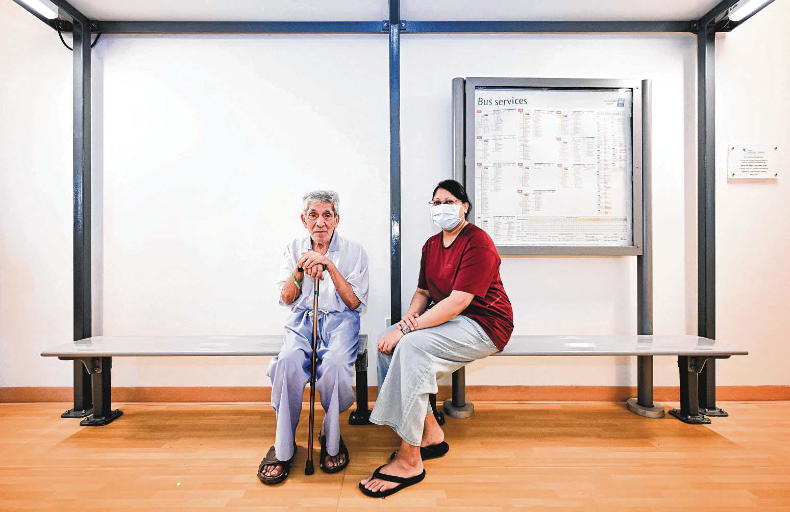 Spot a bus shelter in a dementia ward?