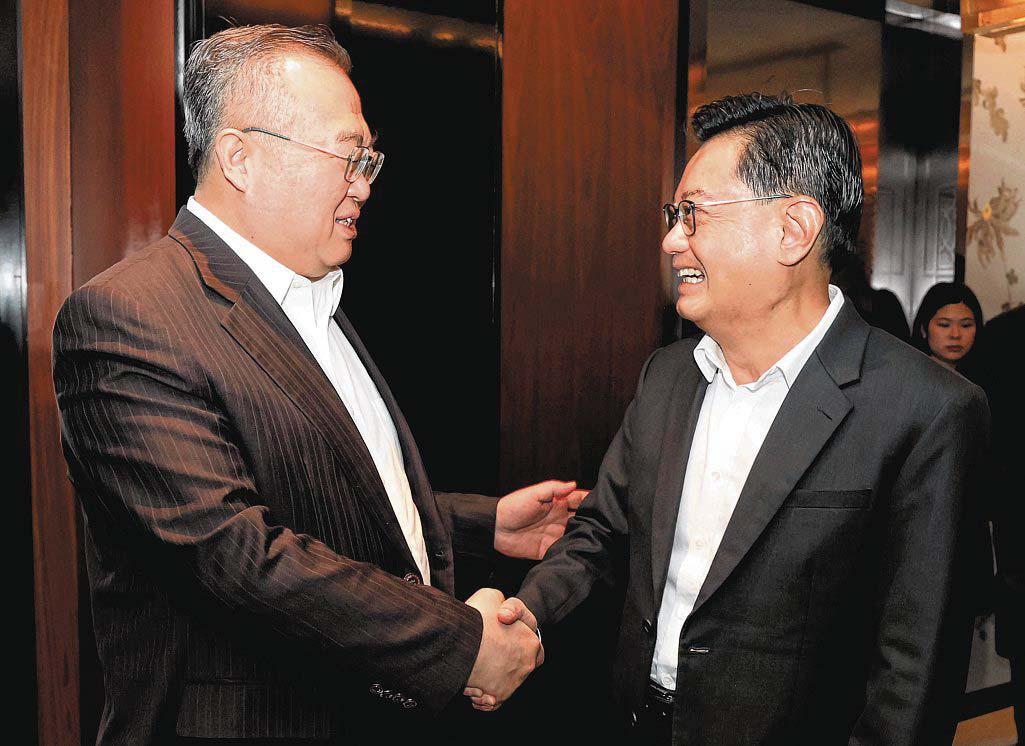 DPM Heng Kicks Off China Visit, Meets Diplomat Liu Jianchao