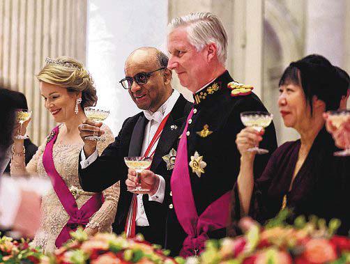Belgium's King Lauds Singapore's Resilience, Says Both Countries Can Work Together for a Better World