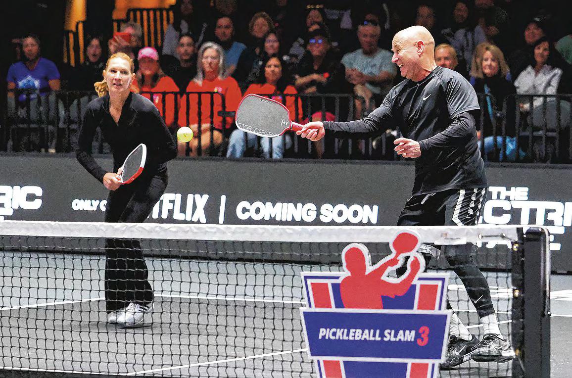 Pickleball Picking Up Pace, Says Agassi