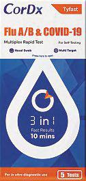 Self-test kit for both Covid-19 and two types of flu now available here