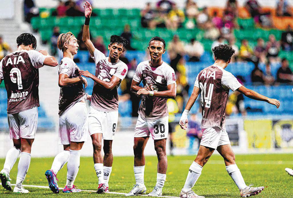 Dogged Tampines take their time to 'wear out' Hougang