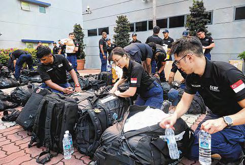 SCDF sends team of 80 to Myanmar