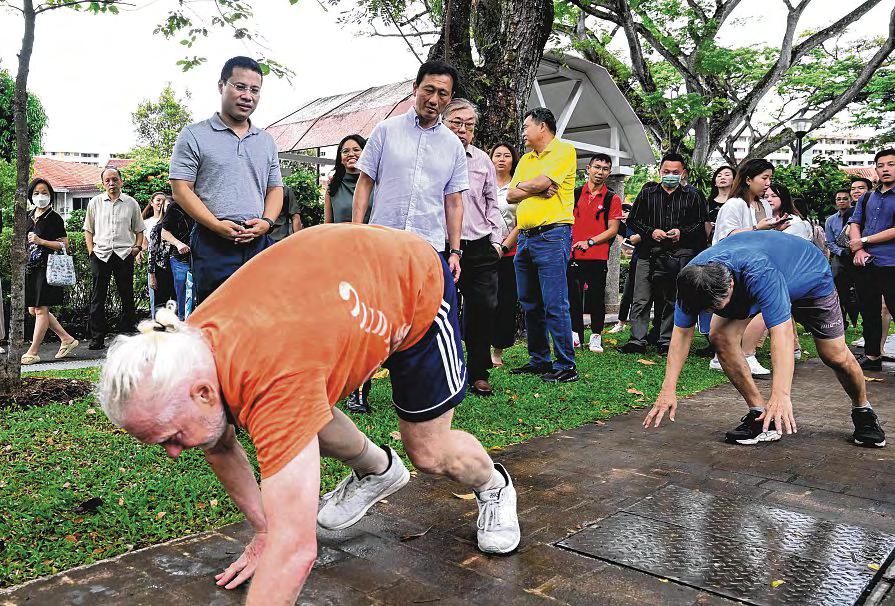Activities for seniors move to common spaces for easier access