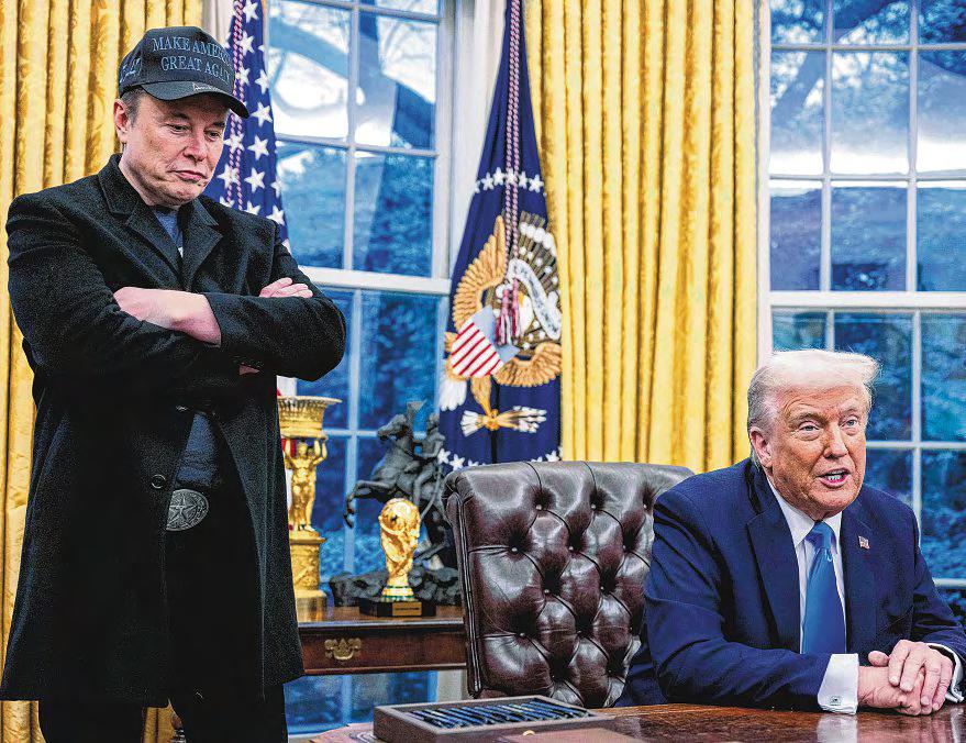 US President tells close contacts Musk will soon leave govt role