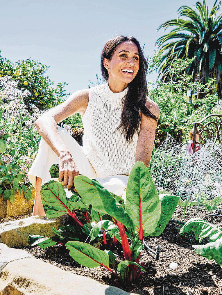 Meghan a real cook in her own kitchen