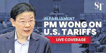 PM Wong to deliver ministerial statement on US tariffs today