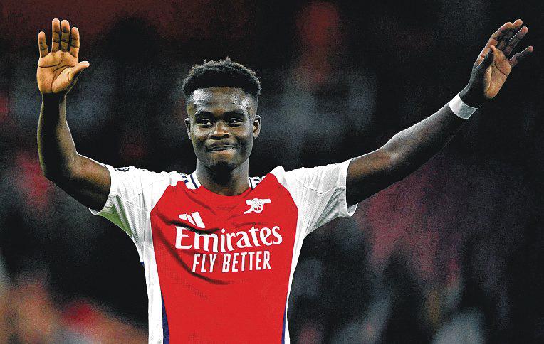 Arteta Banks On Saka For Edge Over Real