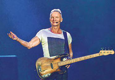 Sting to stage solo concert here on Sept 23