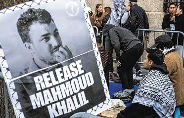 Judge Says US Can Deport Pro-Palestinian Student Protester Mahmoud Khalil
