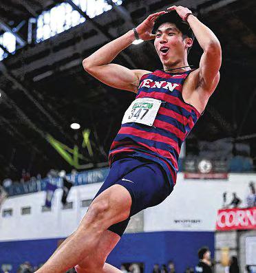 Kam excited for 2025 after breaking high jump record