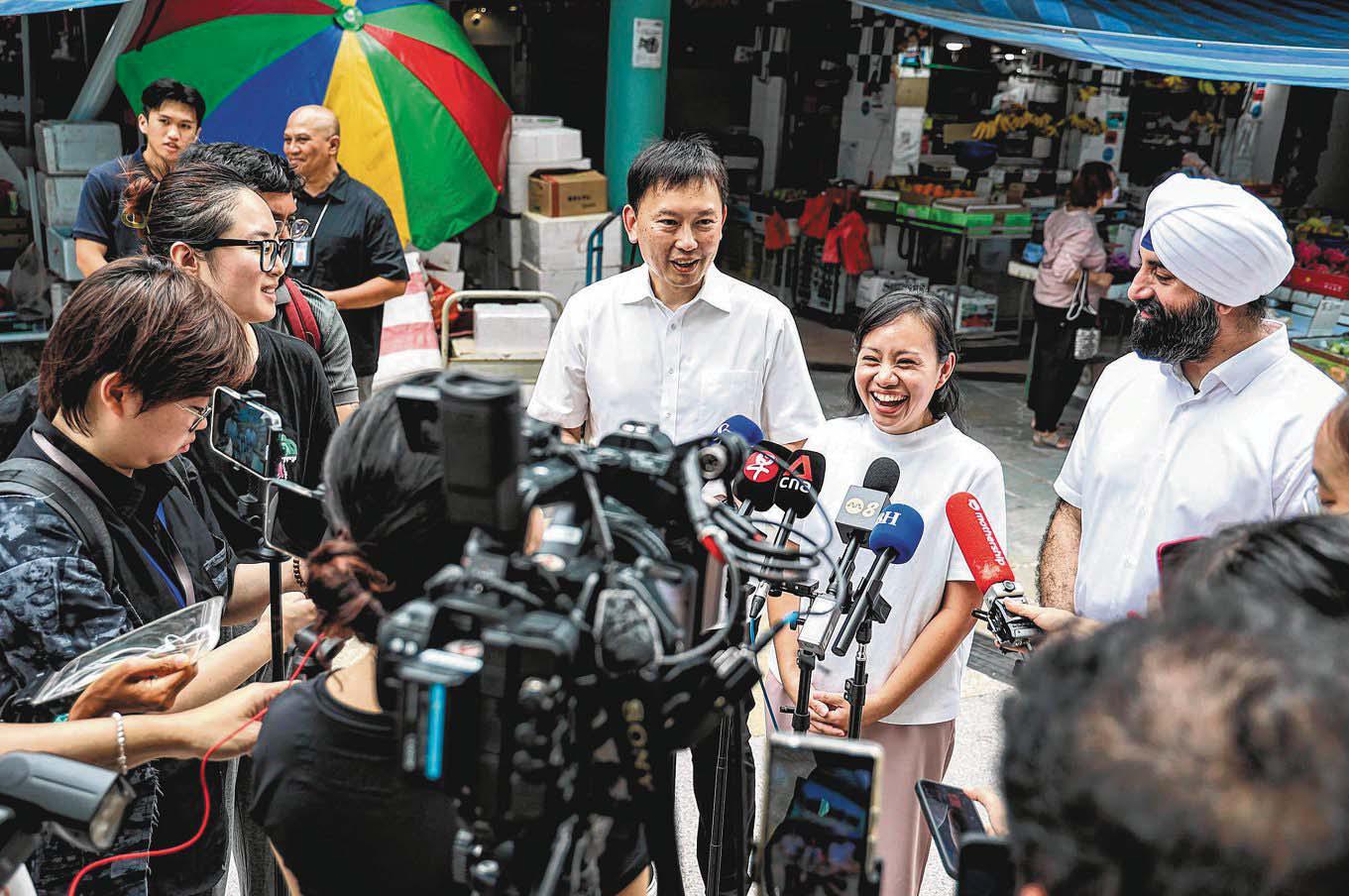 PAP New Faces: Kawal Pal Singh, Elysa Chen Spotted in Toa Payoh